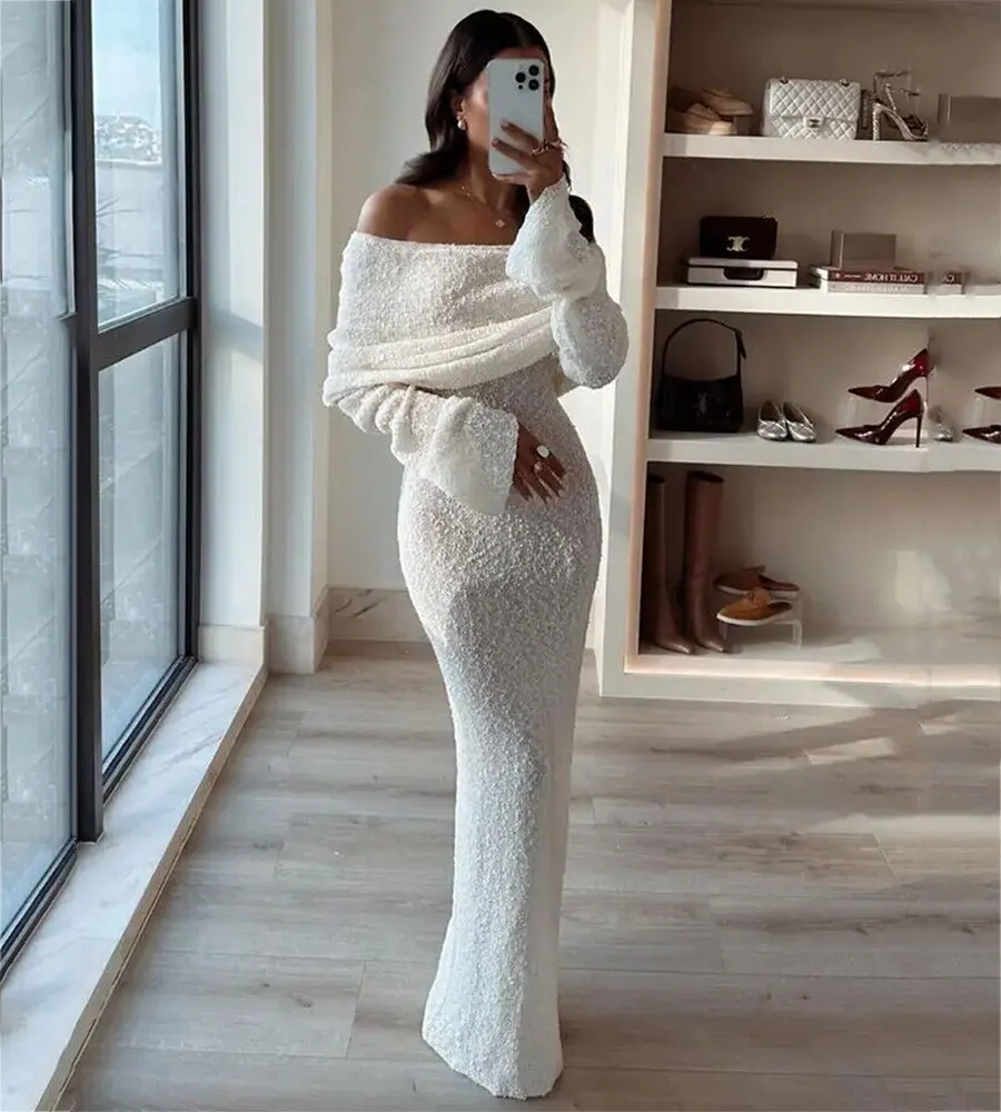 knee length dresses for ladies Magnolia Hera One Shoulder Maxi Dress main image 0