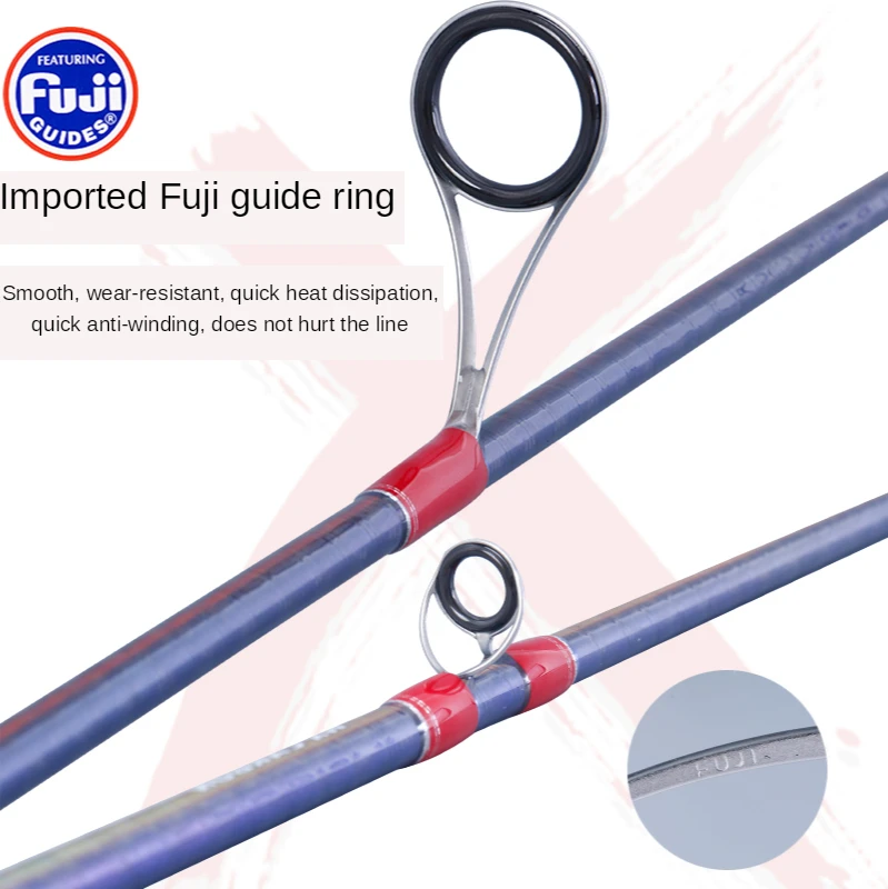 お得！！２本セット スピニング　ベイト　カーボン　トラウトロッド Fujiガイド お得！！2本セット スピニング ベイト カーボン トラウトロッド Fuji