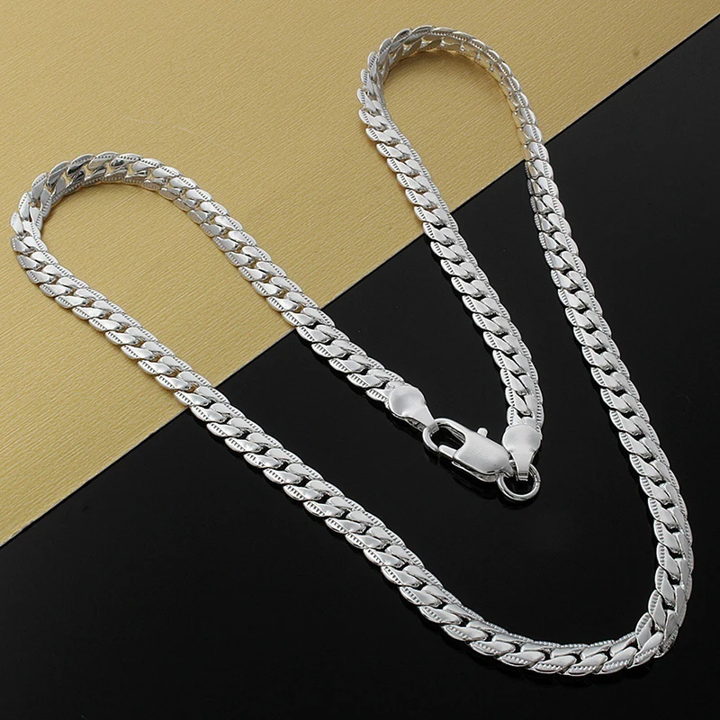 Wholesale Cuban Chain Necklace Chains Link Men Choker Copper Necklaces Male  Female For Gift Jewelry From m.