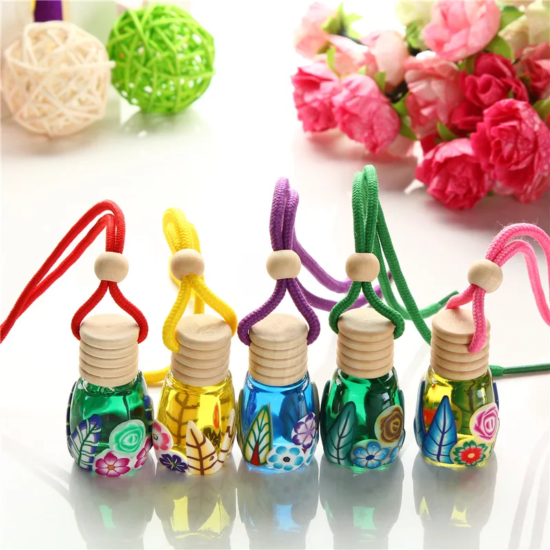 2024 logo Auto 6ml Hanging Car Accessories air Freshener Perfume Spray Dispenser Scents