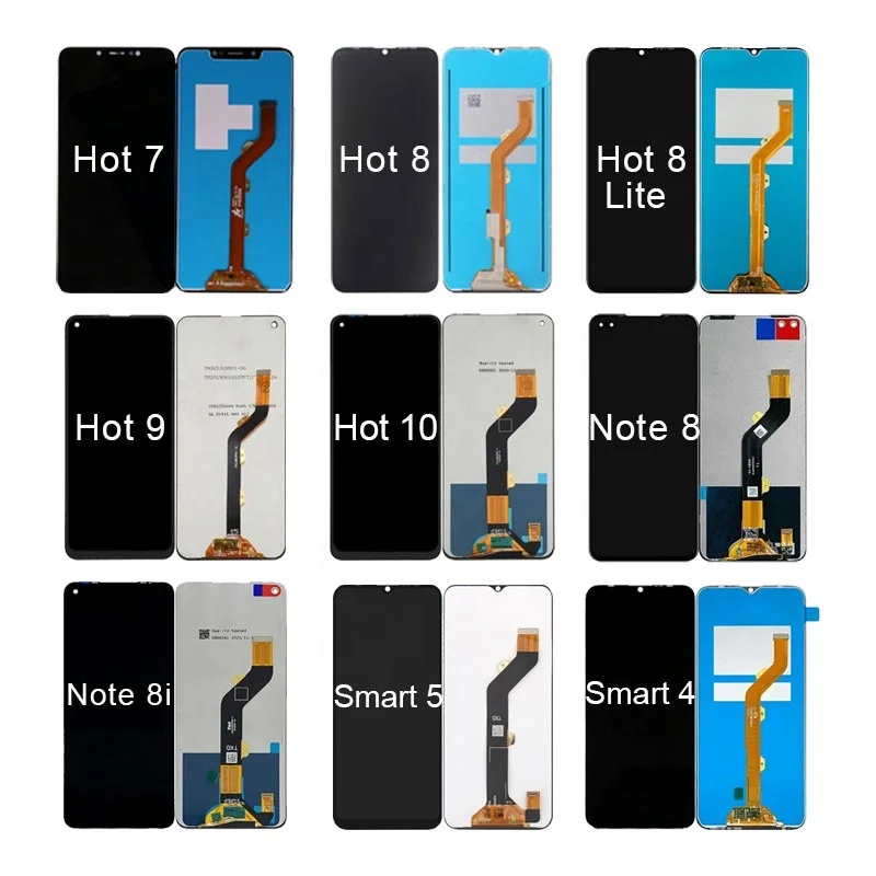 Display Touch Screen Digitizer Replacement for Infinix Hot 8 Hot 8 Lite Replacement Parts Mobile Phone Lcd for Infinix Hot 8