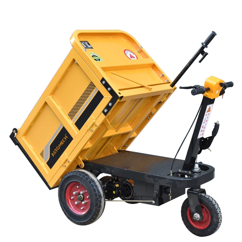 Motorised Dumper Concrete Buggy Battery Power Wheelbarrow For Sale ...