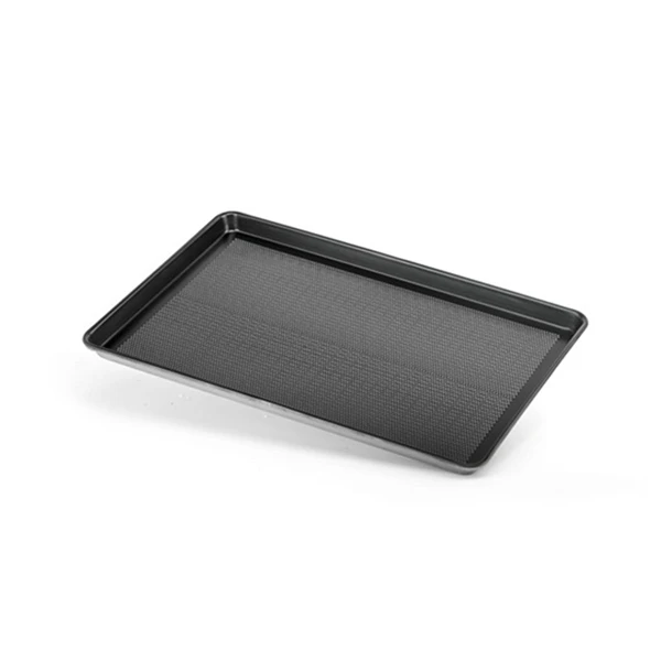 0.6 mm Thickness 400X600X30mm Aluminium Commercial Baking Sheet