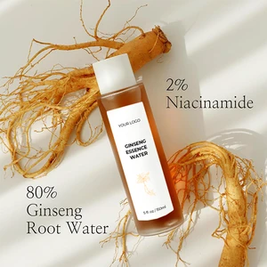 Korean Ginseng & Niacinamide Brightening Toner for All Skin Types Hydrating Pore Refining Glow Boosting Facial Essence