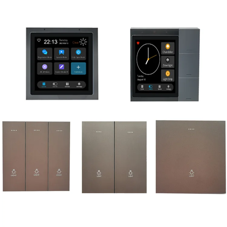 Alexa Google Home Voice Remote Control Tuya Smart Life Control Switch Wall Electric Switch Wifi Light Switch