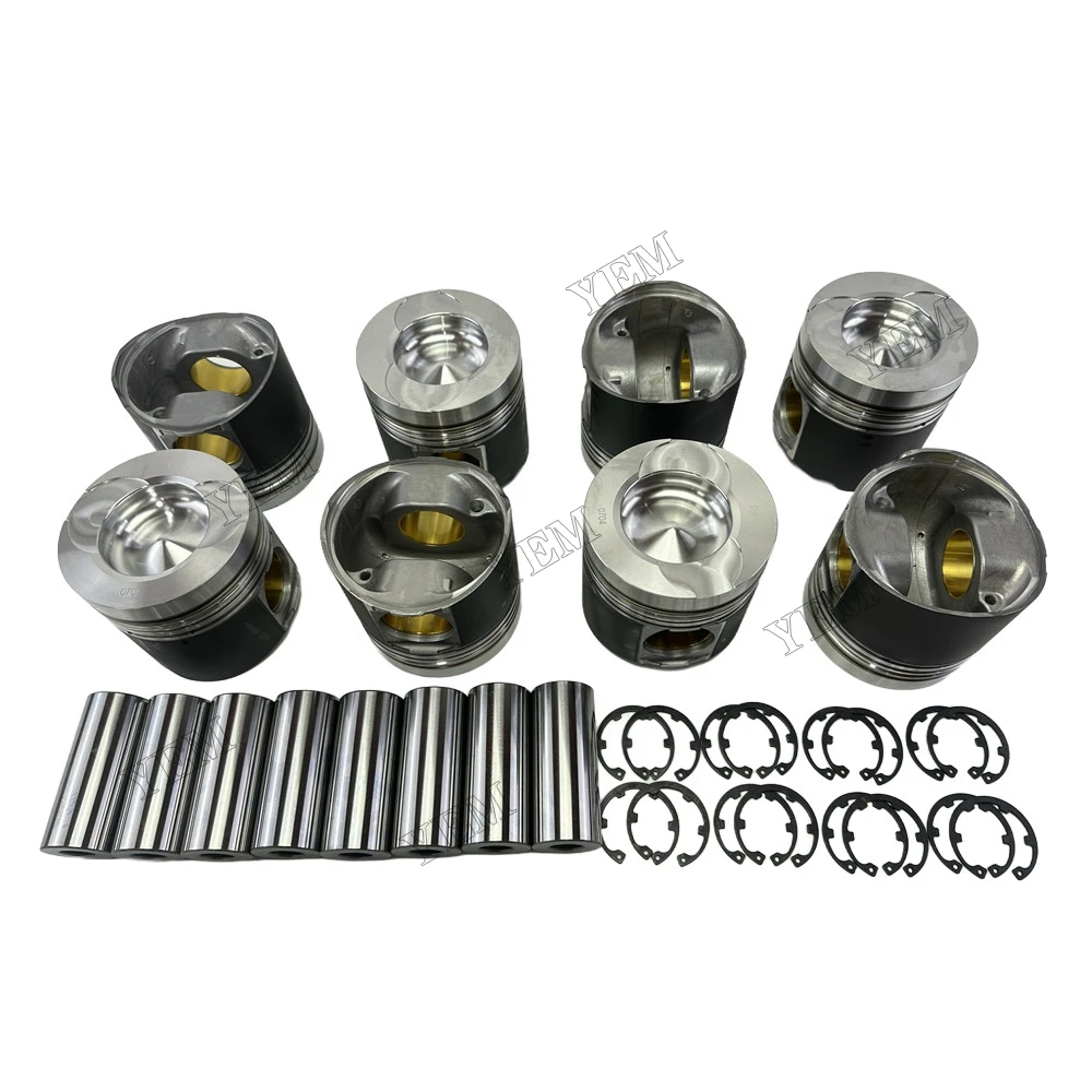 Piston Kit Fit for Doosan Develon DP158LD Engine 2