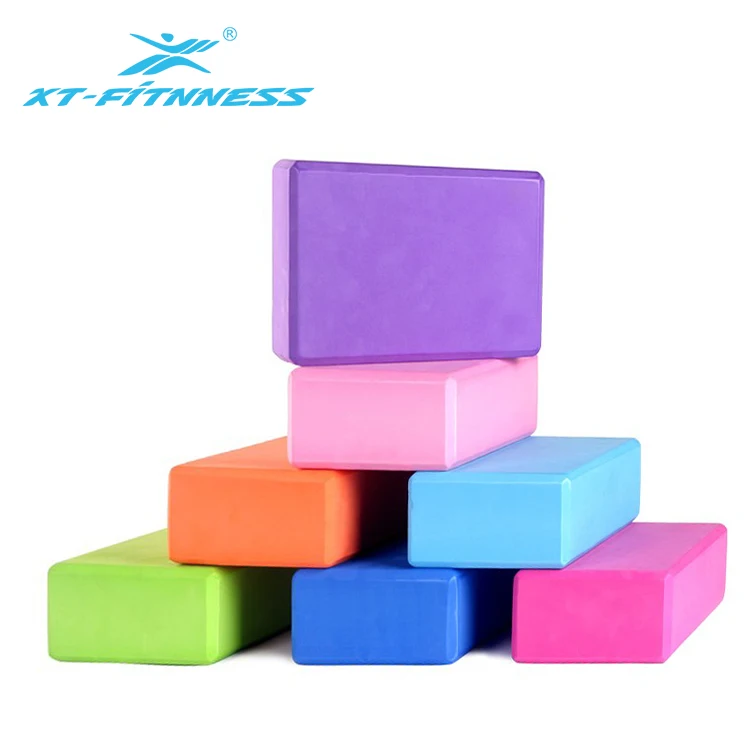 Персонализированный блок для фитнеса eva из пены для пилатеса, йоги, фитнеса