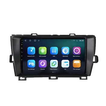 GRANDnavi android 2 din for Toyota PRIUS RIGHT 2010-2015 universal car player 9 inch gps radios para carros with frame suppliers