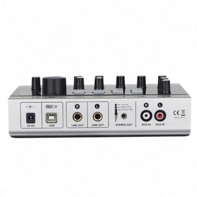 Alctron U16K MK3USBオーディオインターフェースカードポータブルミニ 
