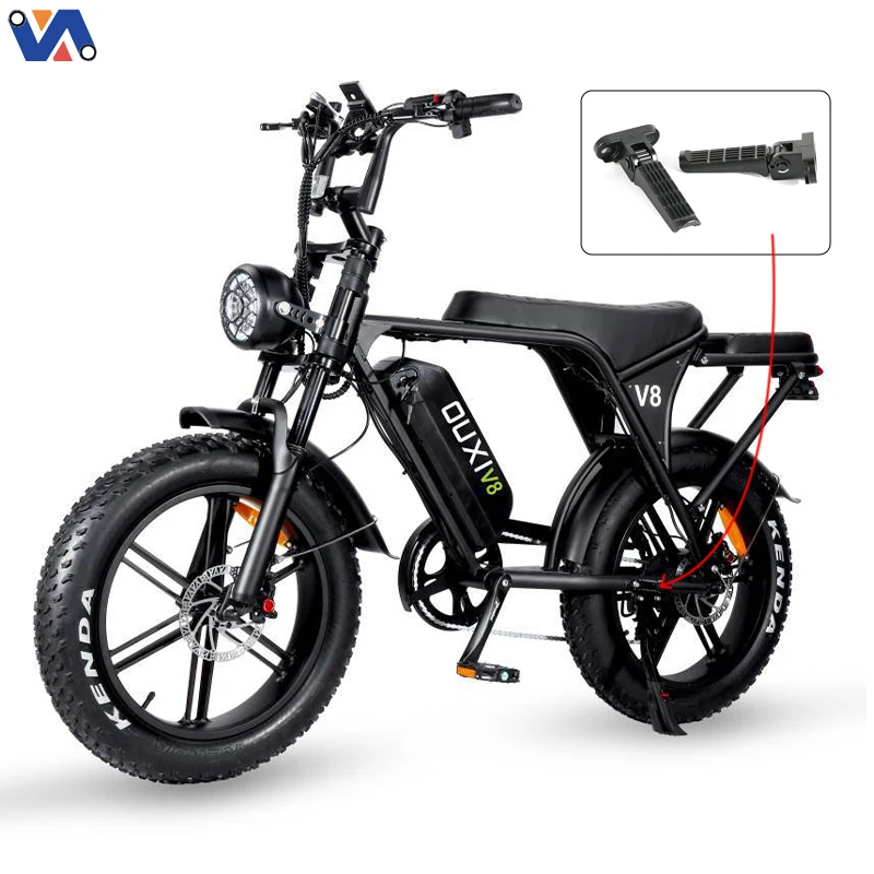 product new image wholesale rear pedal for ouxi v8 electric bicycle part repair replacement bicycle parts pedals e bike conversion kit-4