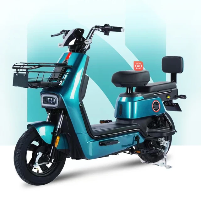 350W 48V 2 wheel electric city bike moped scooter electric bicycle with pedals