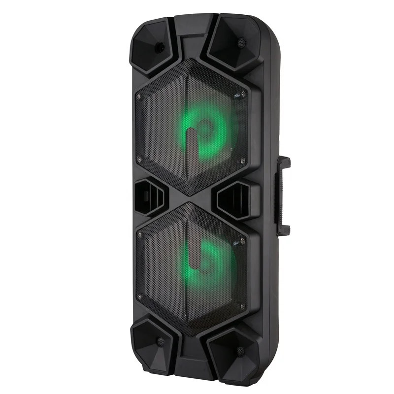 MBA Double 12 Inch  Party Box Speak  Plastic Portable Bt Speakers Authentic pa Portable Bt Speaker