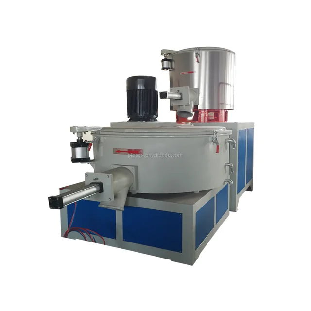 Plastic extrusion line mixer machine