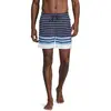 Lake BlueNavy Placed Stripe