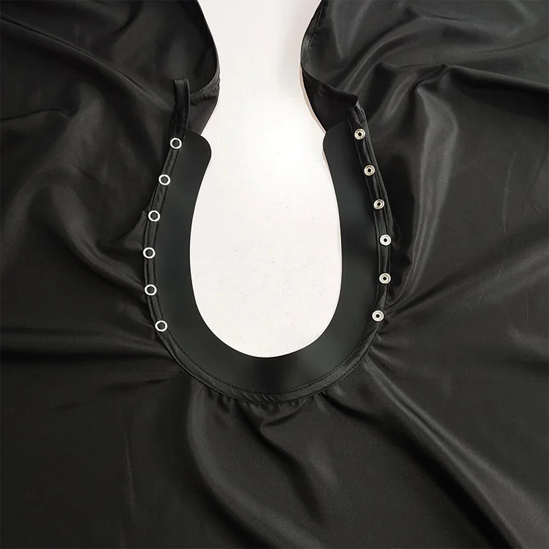 Накидка для парикмахерской на заказ с рукавом логотип