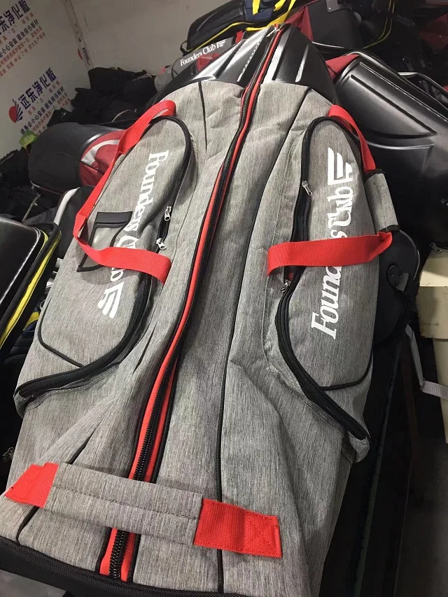 Best Crush Resistant Hard Top Golf Travel Cover Wheeled Golf Bag For