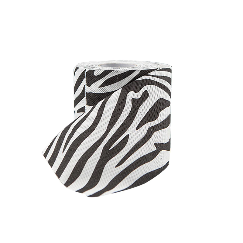 High Quality Custom Printed Zebra Factory Direct Sale Toilet Paper Tissue Recycled 1 Ply 2ply 3 Ply Toilet Paper