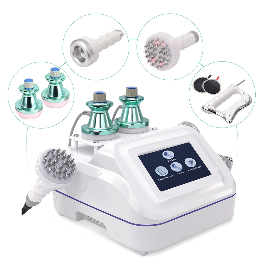 4 in 1 Micro-current Heating BIO Negative Pad Pain Relief Body Massage Loss Weight Machine