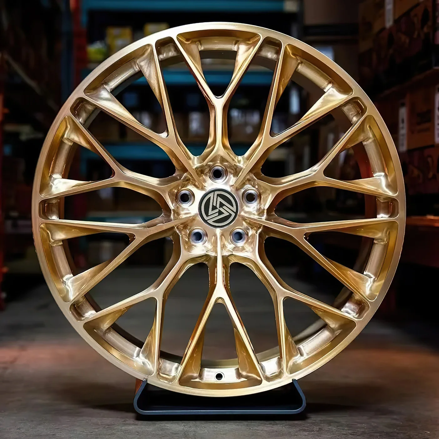 XL Monoblock Bronze Concave Deep Dish Chrome Wheel Alloy Forged Wheels 5x114.3 5x120 5x112 Custom Forging Racing Car Wheel - Image 2