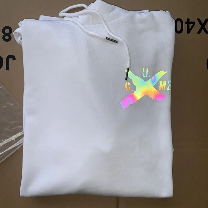 logo on hoodie