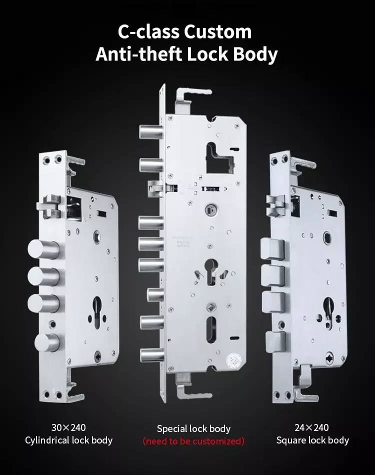 Full Automatic Fingerprint Smart Door Lock With Doorbell Tuya Wifi Zigbee Keypad Digital Lock With Camera