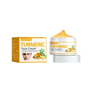 Best Quality Natural African Egyptian Turmeric Whitening Day Face Cream for Skin Lightening Face Prot Safe Young Forever Custom