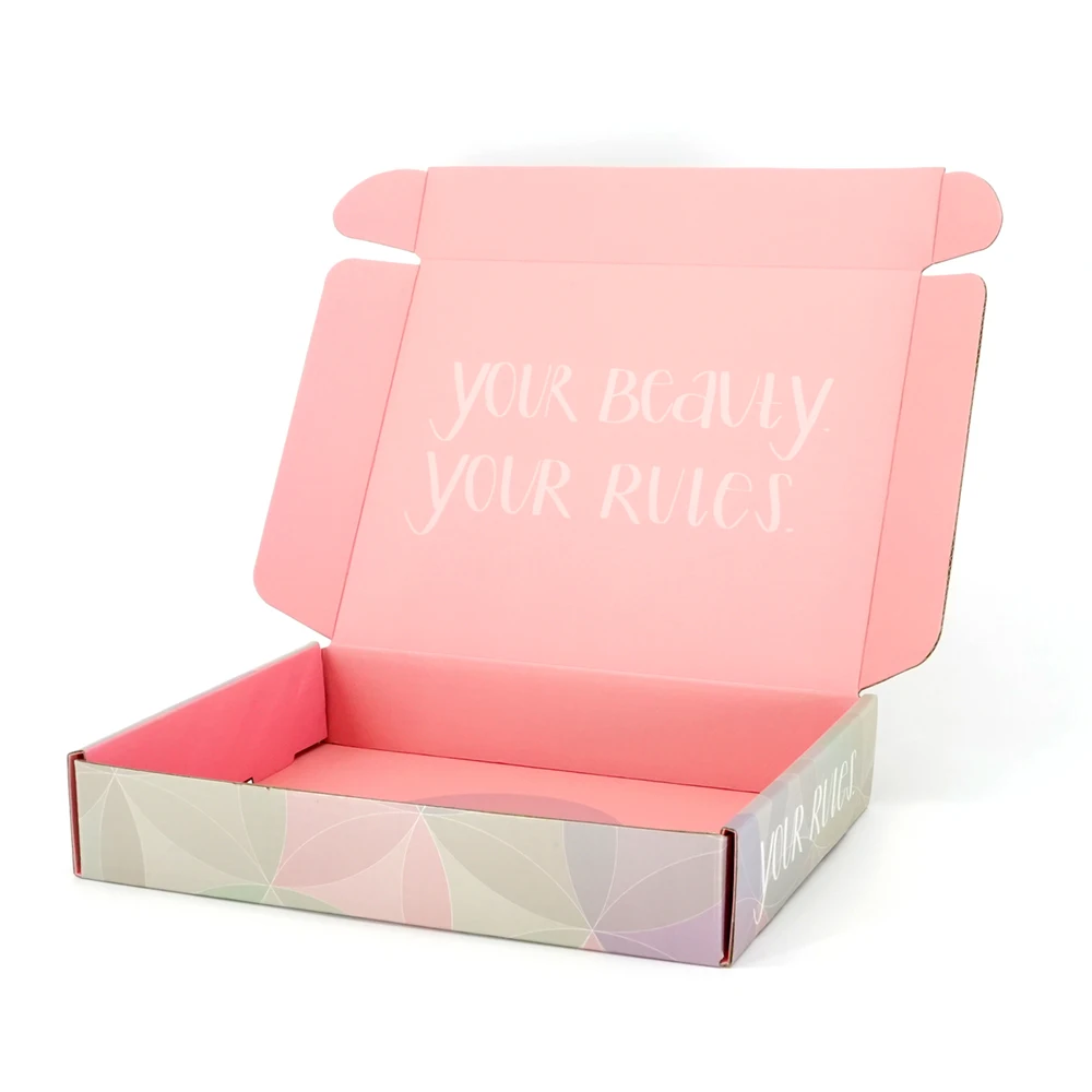 High Quality Customized Printing Purple Color Gift Jewelry Packaging Box for Boutique Jewelry