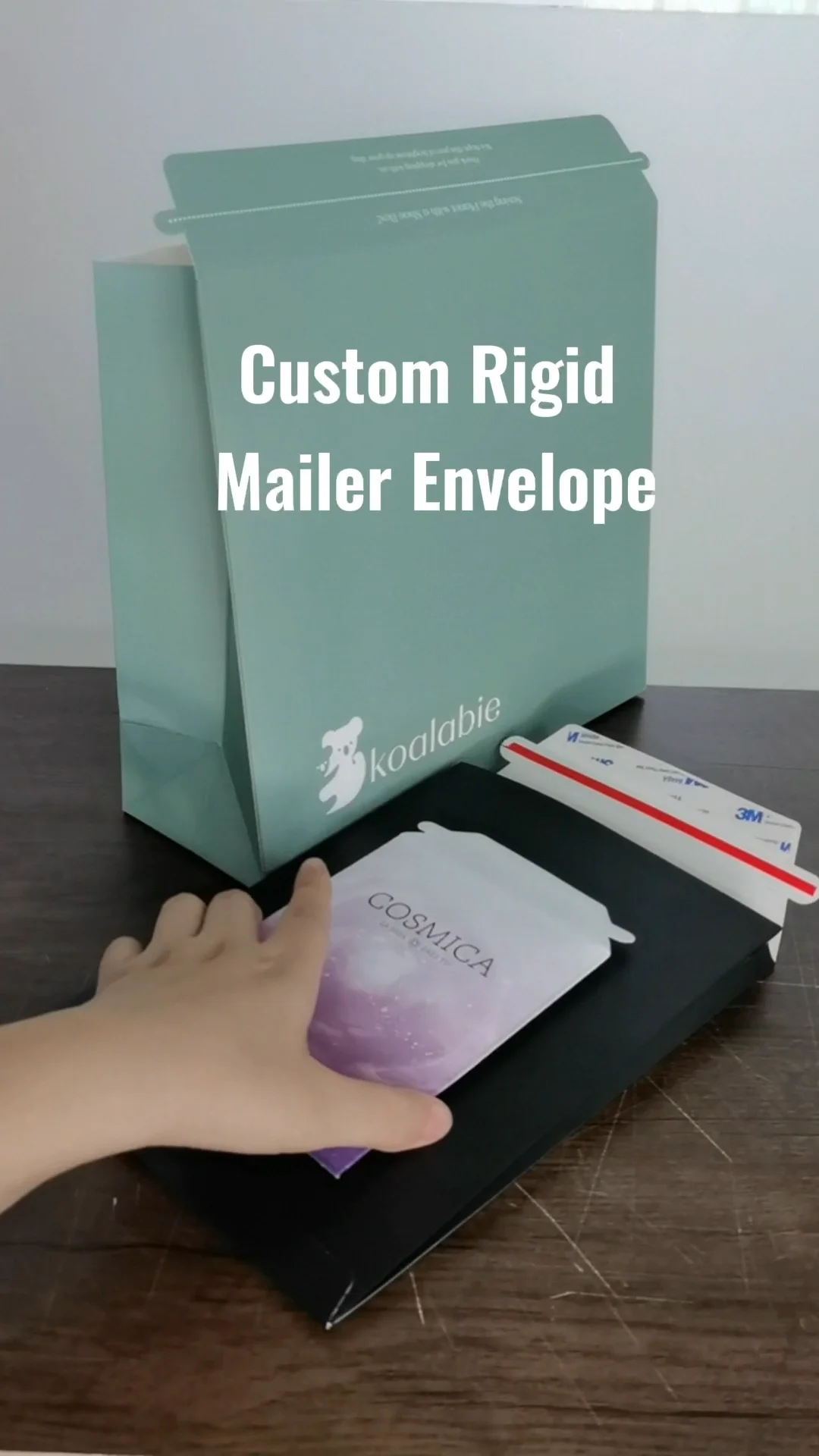 A3 A4 A5 Customized Zip Expansion Paper Envelopes Large Size Self Seal