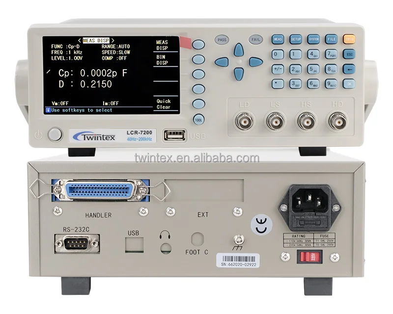 Lcr7010 Low Cost Rlc Meter 10khz Digital Lcr Meter Buy Rlc Meter