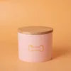 Bz16-12 straight urn-pink-trumpet-golden bone