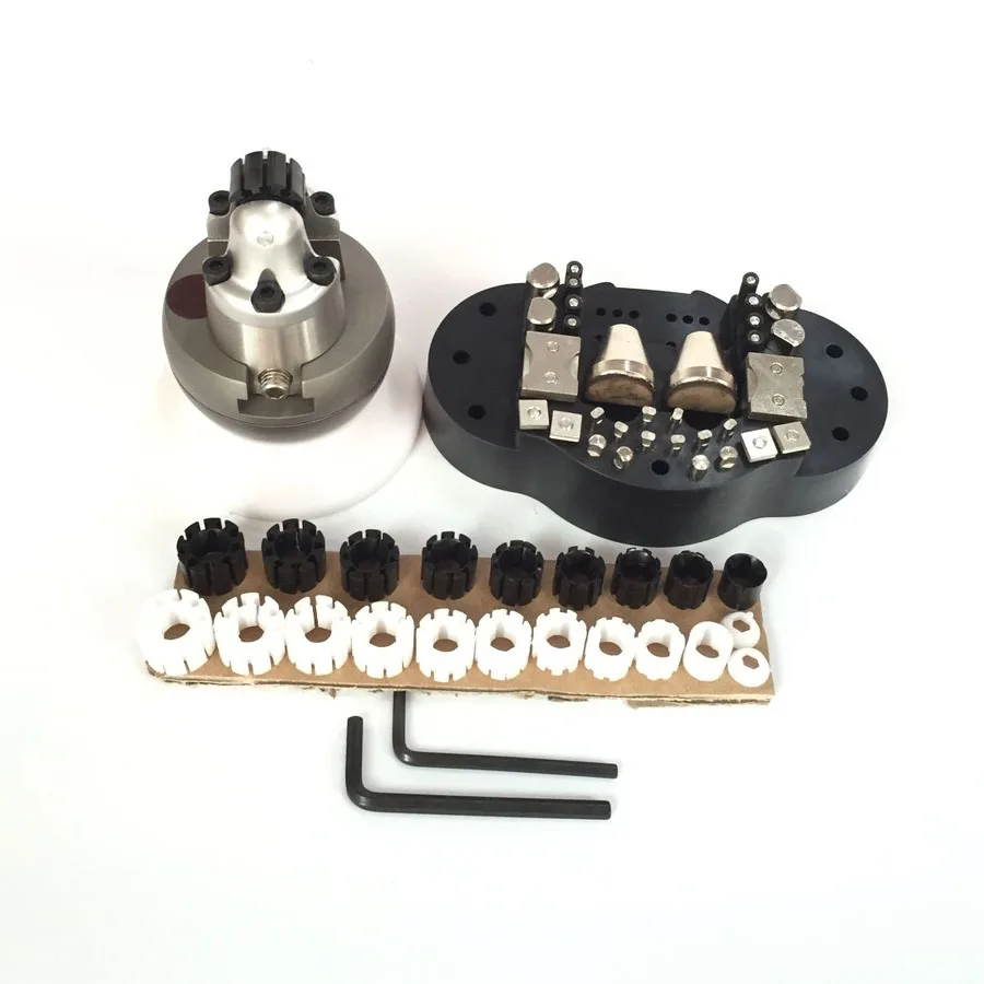 Jewelry Diamond Stone Setting Fixturing Tools Portable Mini Ball Vise With  60 PCS Accessories