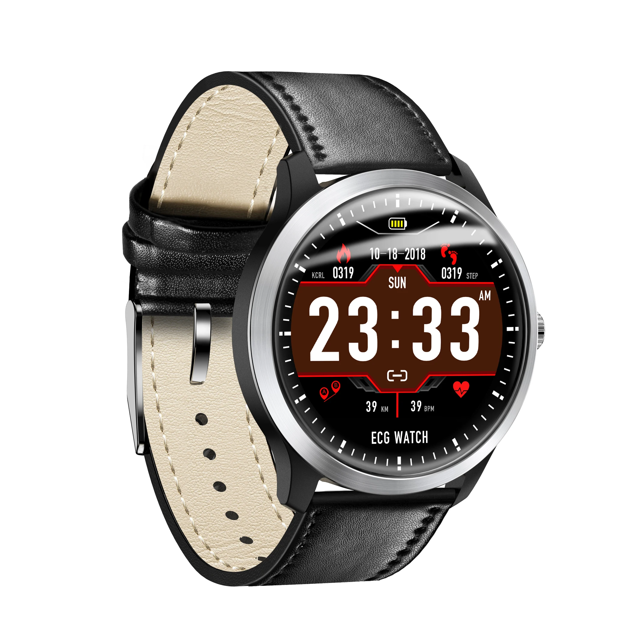 Ecg Smartwatch Bakeey N58 Review Stainless Steel N58 Smart Watch