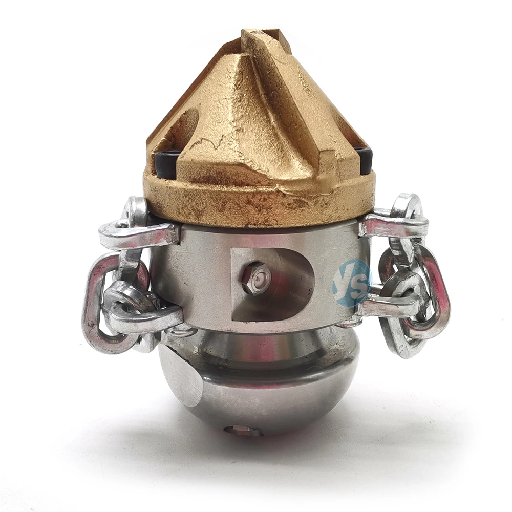 Kit 6 Ugelli Jetter Per Pulizia Fogne - Acciaio Inox, Fino A 5000 PSI - Per Idropulitrici E Sblocco Tubi - Foto 6