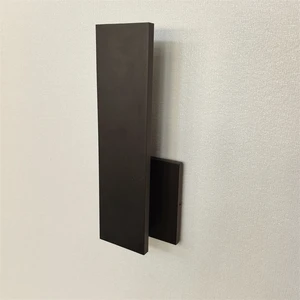 Modern Outdoor Waterproof LED Wall Sconce Aluminum Base Exterior House Garden Yard Garage Patio Porch Light Fixture