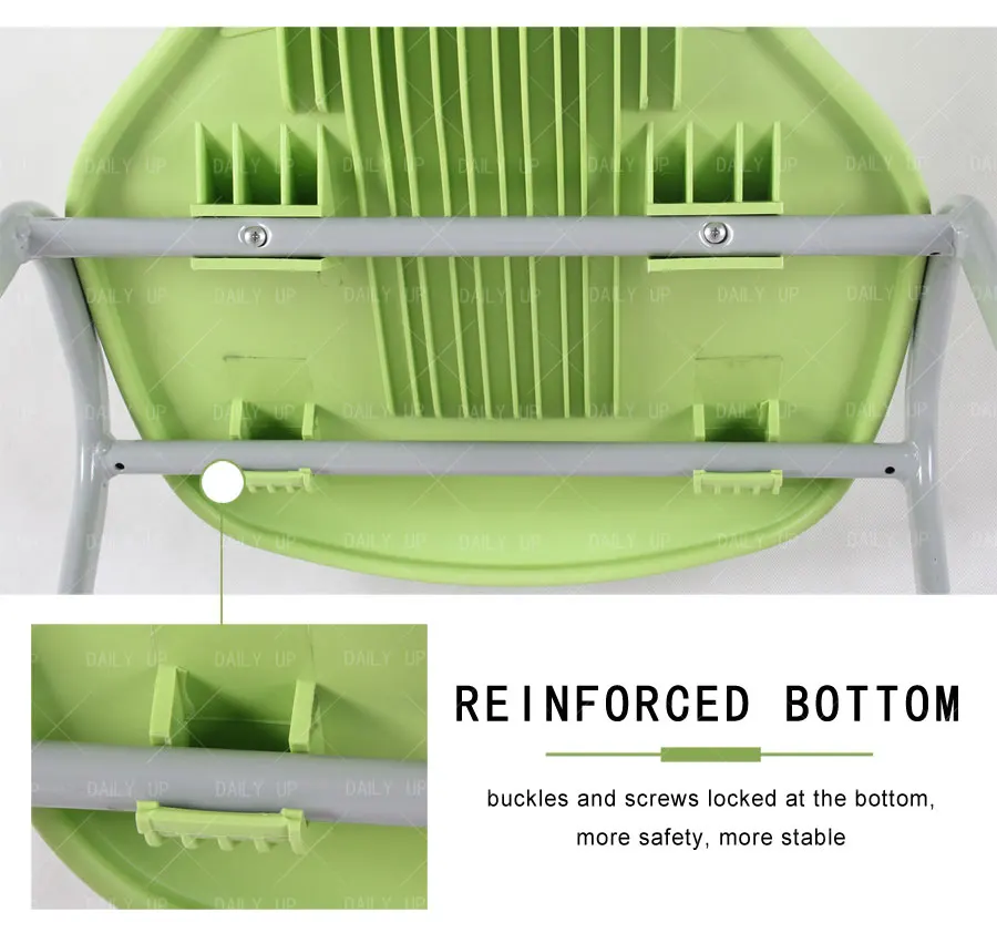 Stackable School Study Chair Student Classroom Training Chair Reading Room Library Chair For Meeting Conference College