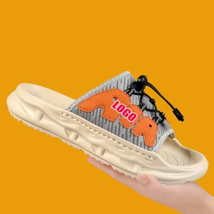 Custom Mens Clogs Beach Sandals EVA Men Hollow Garden Shoes Custom Hole Slippers Sneakers Water Shoes Slip on Foam Runner