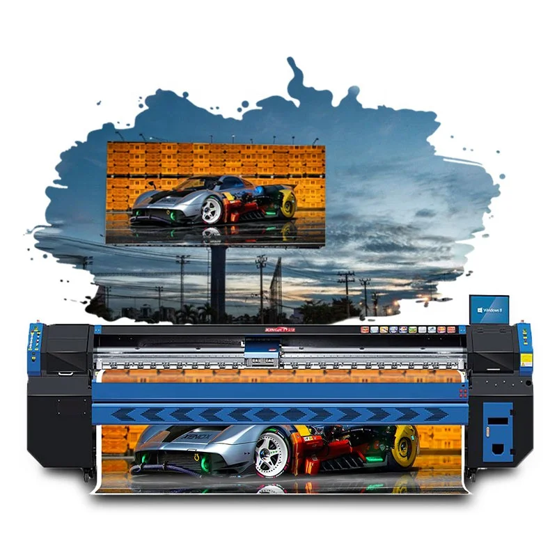Large Format High Quality 10 Feet Digital Logo Advertisement Printing Machine