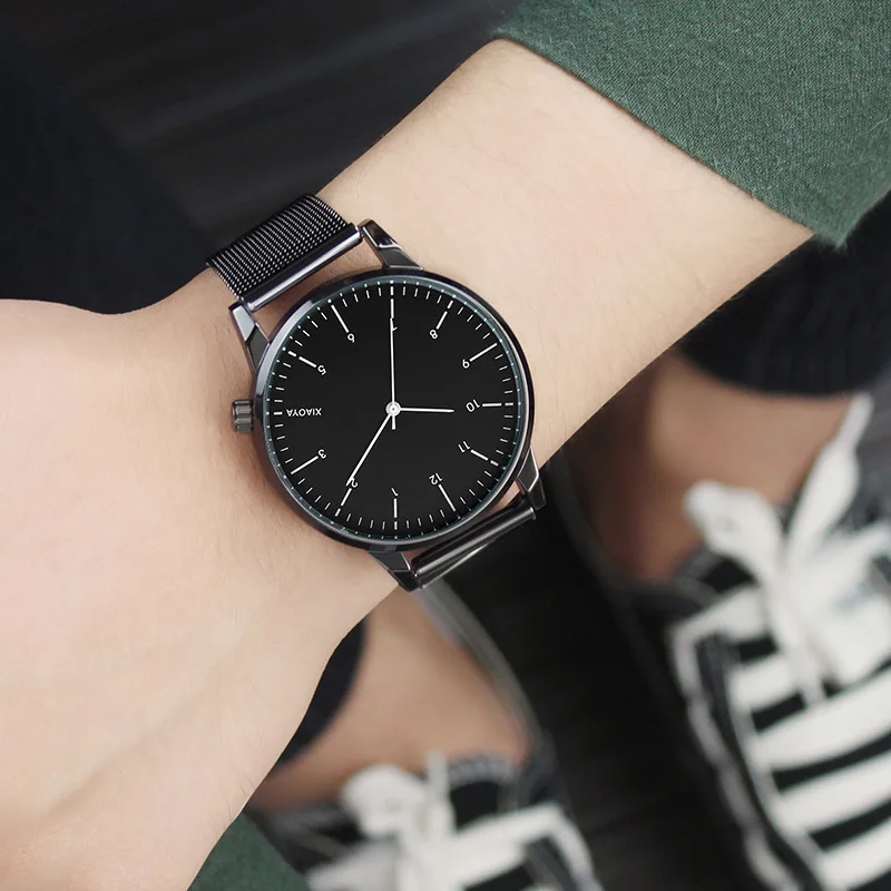 JewelryWe Orologio da polso da uomo e donna per coppia al