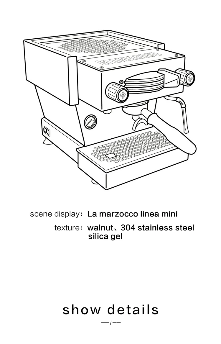 La Marzocco Linea Mini Espresso Machine Accessories Barista Gear Set