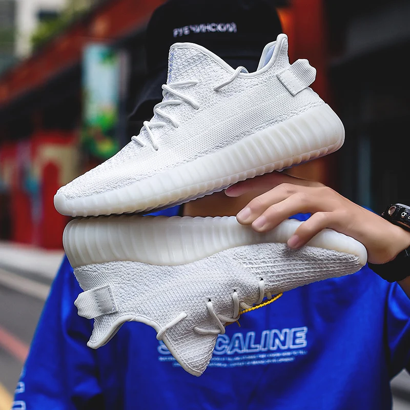 
 Оптовая продажа, новинка, мужские кроссовки Yeezy для бега, мужская спортивная обувь  
