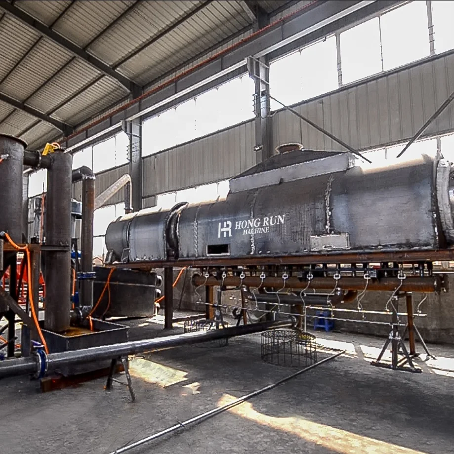 Continuous Rotary Biochar Charcoal Kiln Carbonization Furnace Stove ...