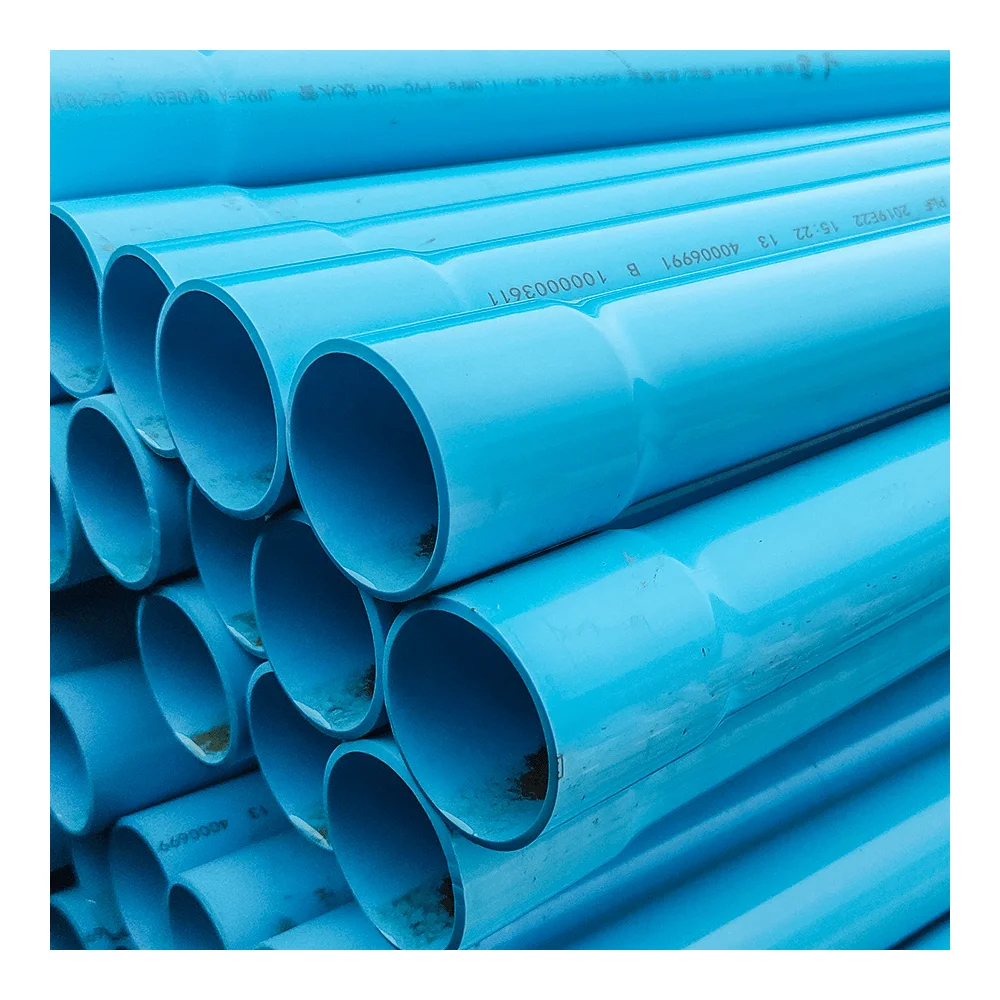 Morocco Kasta Ghana 9 15 16 24 30 Inch 110mm 115mm 125 mm 180mm 220mm 270mm Uganda Round Pvc Pressure / Sewer Pipe Price List