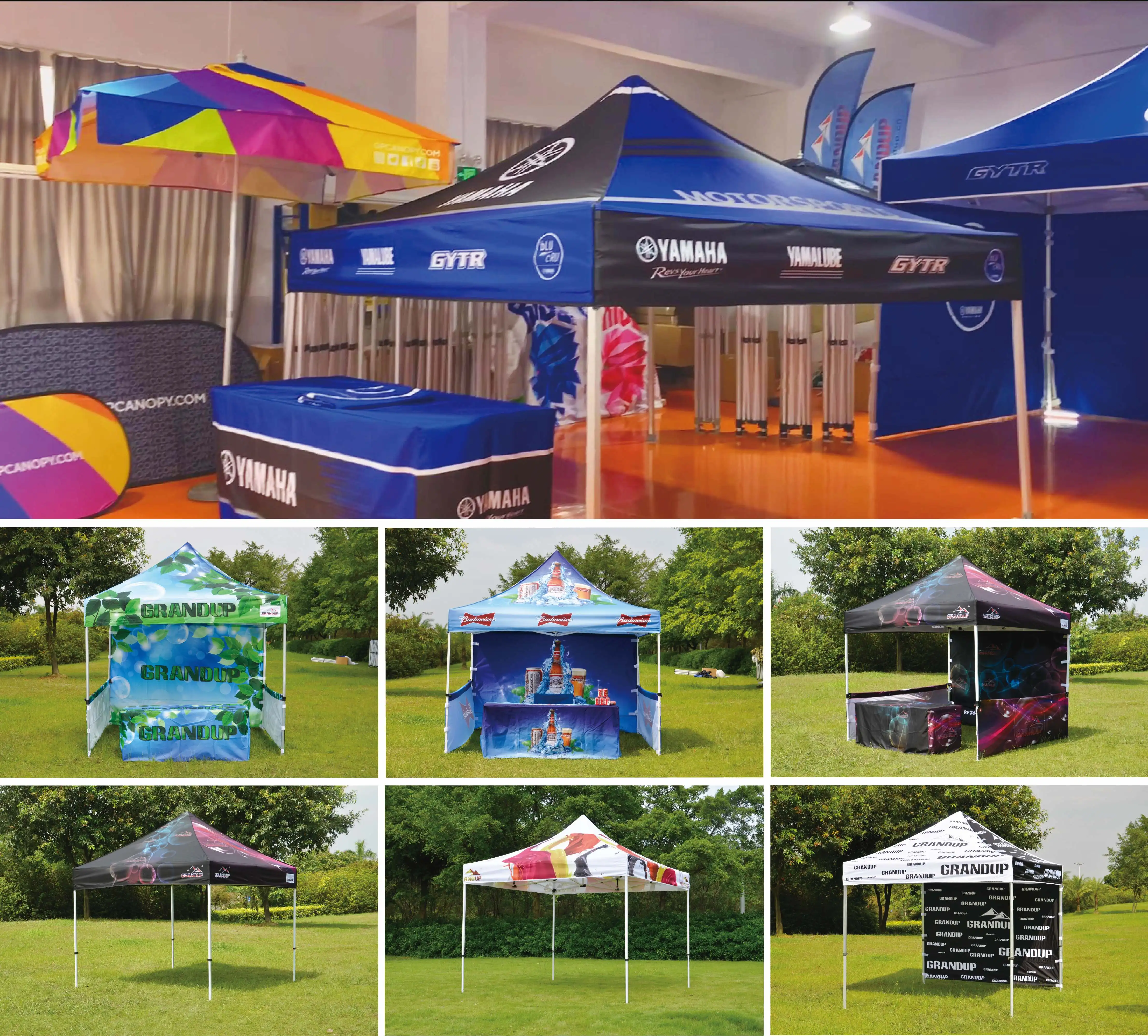 Free Design Party Tents Advertising Logo Waterproof Plegables Pop Up ...