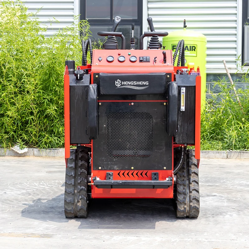 CE/EU/EPA Mini Skid Steer Loader Kubota Three Cylinder Water-cooled diesel Engine Bucket Capacity 0.2m ³ Lifting Capacity 250KG