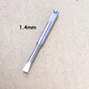 Silver 1.4mm Slotted Bits