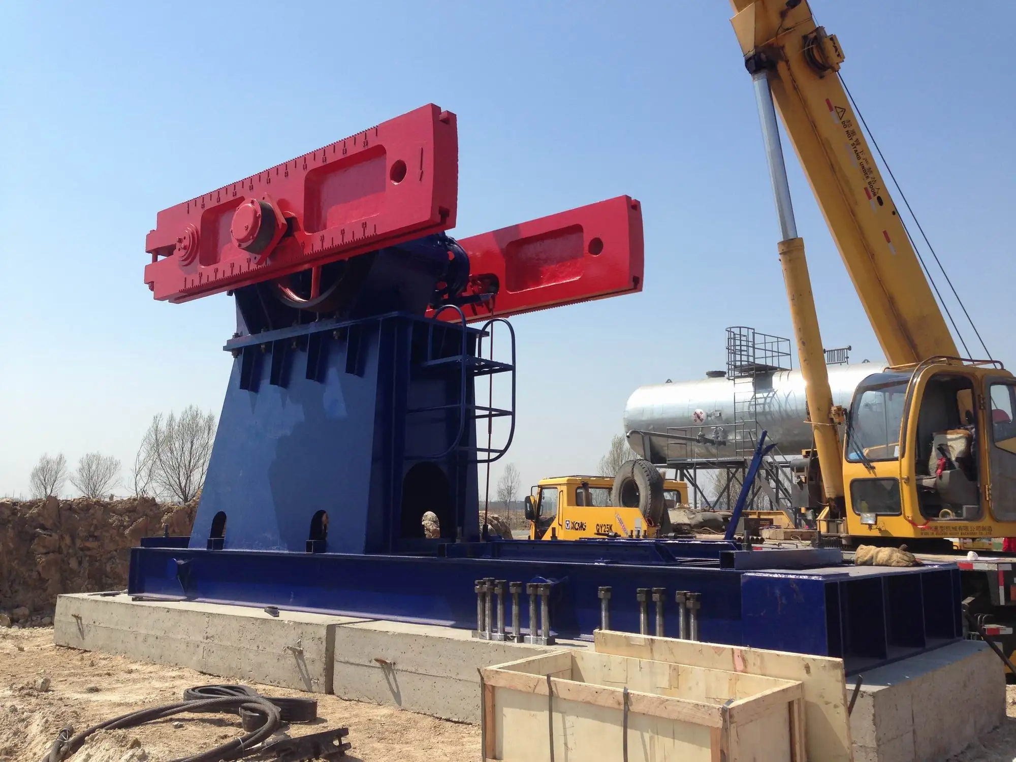 Api Conventional Beam Pumping Unit With Walking Beam - Buy Beam Pump ...