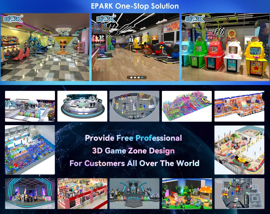 Epark Professional Arcade Game Center Solution Manufacturer Amusement