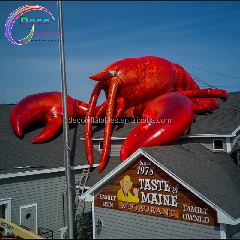 Hot Sale Giant Inflatable Lobster for Advertising