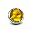 Faro delantero de 7" en amarillo cromo