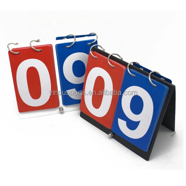 Portable 2-Digit PVC Waterproof Scoreboard for Volleyball & Football Competition Training Equipment